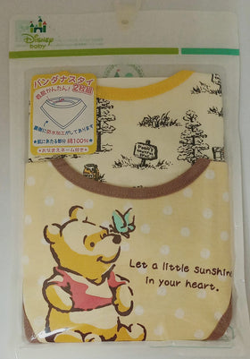 Disney x Winnie the Pooh 棉三角巾口水肩(2枚組)