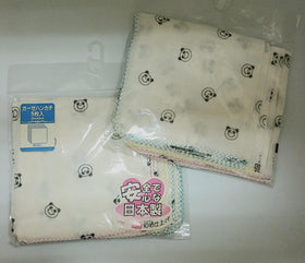 西松屋 日本製 純棉紗巾 5枚 (29cm x 29cm) / Baby Handkerchief 5's