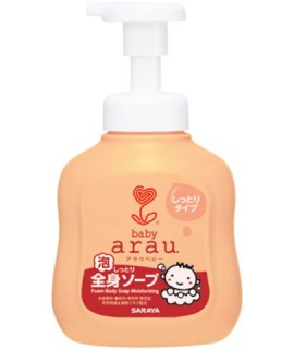 ARAU 滋潤沐浴泡泡 450ml - foam body soap moisturizing