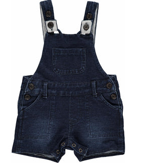 Me&Henry牛仔款背帶褲-Demin effect shortie overalls 0-3m to 4-5y