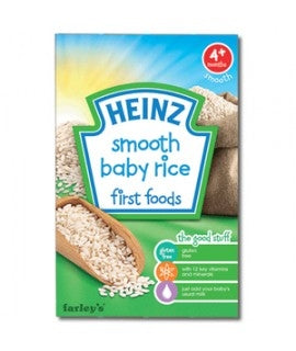 HEINZ亨氏 嬰兒純米糊 100克 - Heinz smooth baby rice (first food) 100g