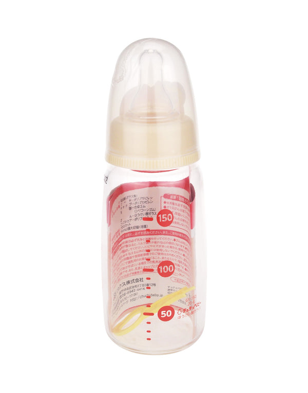 ChuChu玻璃耐熱奶瓶150ml / 5oz  ChuChu Heat Resistance Glass Milk Bottle 150ml / 5oz