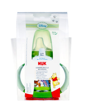 Nuk Premium Choice 小熊維尼 150ml 寬口PP兩用學習飲奶瓶連手柄 Winnie-the-Pooh 150ml PP Learner bottle with spout (Green)