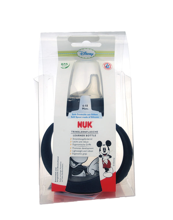 Nuk Premium Choice 米奇150ml 寬口PP兩用學習飲奶瓶連手柄 Mickey 300ml PP Learner bottle with spout
