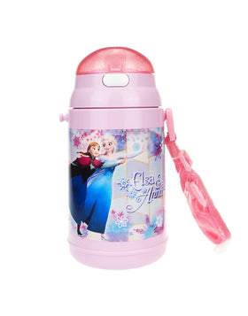 Disney 魔雪奇緣 保冷吸管水壼 (附揹帶) 400ml SSH4C / Frozen Water Bottle 400ml