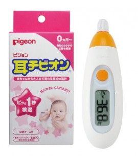 Pigeon 嬰兒電子耳探式體溫計 C20 (附耳套6個)連盒
