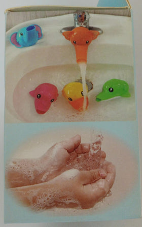 JIEMU 藍色大象水龍頭伸延器(兒童卡通洗手器) / Faucet Extender