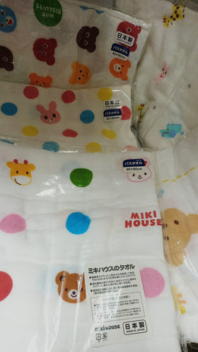 Miki House 大紗巾 (90x90cm)