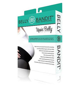 Belly Bandit Upsie Belly® 竹纖維孕婦托腹帶 - 細及中碼(黑色)/Black - Size S,M