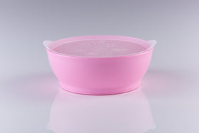 eLipse 防漏學習吸盤碗 (1套2碗連蓋) 12oz (粉紅色) / Spill-Proof Bowl 12oz (Pink) 2 bowls with lids (12months+) stage 3