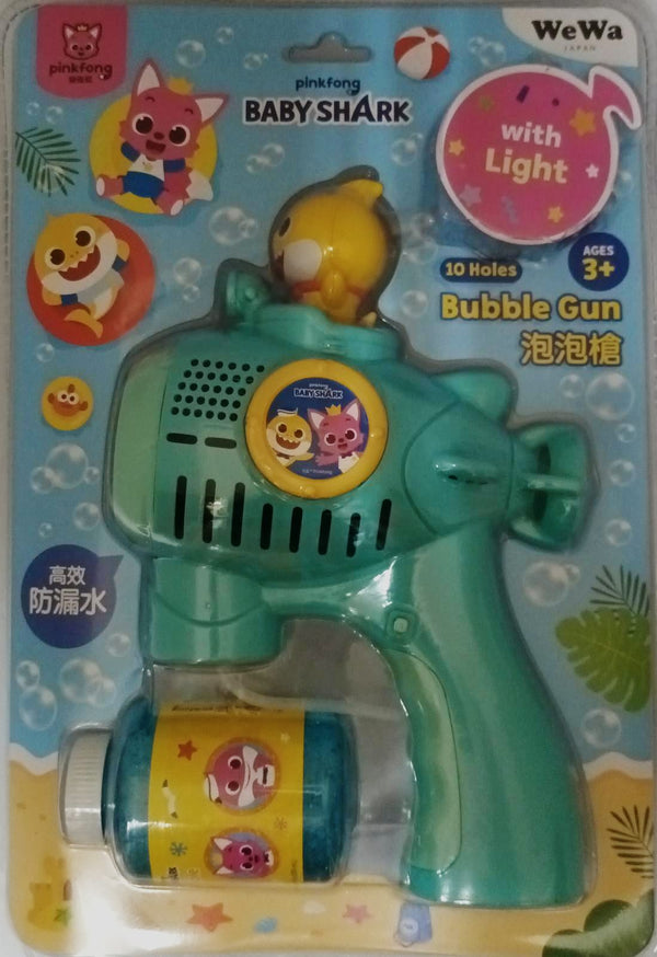Baby Shark 3D Bubble Gun 泡泡槍 (粉紅色/藍色)