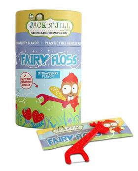 澳洲 Jack N' Jill 小精靈兒童牙線棒(30支/盒) / fairy floss