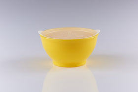 eLipse 防漏防滑學習碗 (1套2碗) (黃色) 8oz - Ultimate weaning spill-proof bowl (Yellow) 4months+ (stage 1)