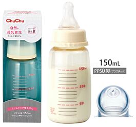 ChuChu 自然標準口徑 PPSU 奶瓶 - 150ml / Slim Type PPSU Feeding Bottle - 150ml