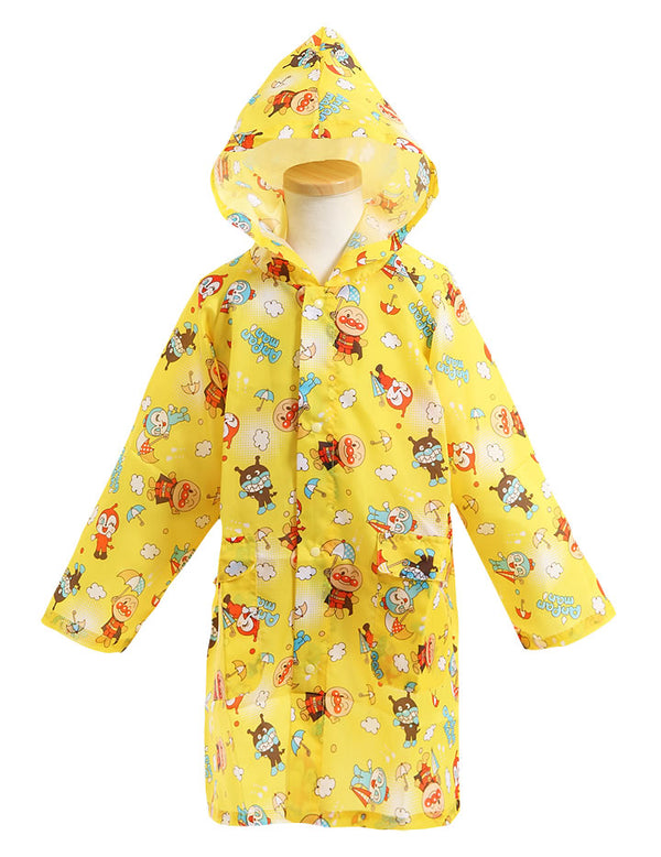 Ban Dai 麵包超人兒童雨衣 (黃色) size 90 - Happy Babe Store 開心寶寶嬰兒用品專門店