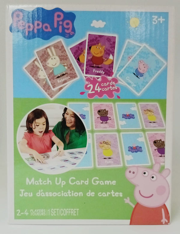 Peppa Pig Match Up Card Game (24 cards) / 記憶配對圖卡遊戲 (24張圖卡)