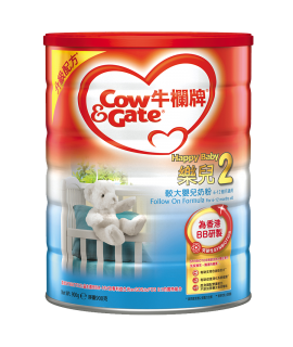 COW & GATE 牛欄牌 樂兒2號嬰兒奶粉 (6-12月適用) 900g