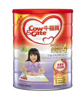 COW & GATE 牛欄牌 樂童4號嬰兒奶粉 (3歲及以上適用) 900g