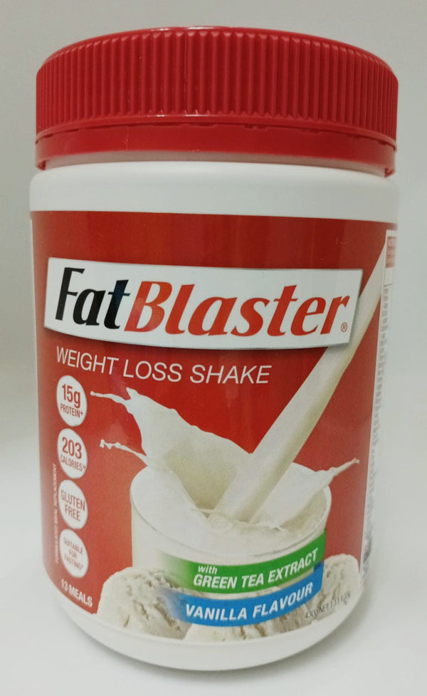 澳洲 FatBlaster 減肥代餐奶昔 430g - 朱古力味/朱古力咖啡味/雲尼拿味