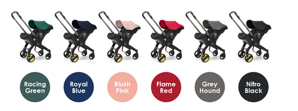 Doona+Infant Carseat Red (紅色) - Doona 嬰兒車+汽車座椅2合1