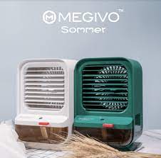 MEGIVO Sommer 無線多機能噴霧冷風扇 / Ultra Air Cooler <白色/綠色>