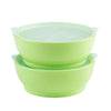eLipse 防漏學習吸盤碗 (1套2碗連蓋) 12oz (綠色) / Spill-Proof Bowl 12oz (Green) 2 bowls with lids (12months+) stage 3