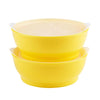 eLipse 防漏學習吸盤碗 (1套2碗連蓋) 12oz (黃色) / Spill-Proof Bowl 12oz (Yellow) 2 bowls with lids (12months+) stage 3