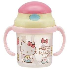 日本 Skater 嬰兒飲管學習杯 230ml  - Hello Kitty #KSH2