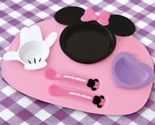 Disney Minnie Mouse 食物餐盤套裝 - Happy Babe Store 開心寶寶嬰兒用品專門店