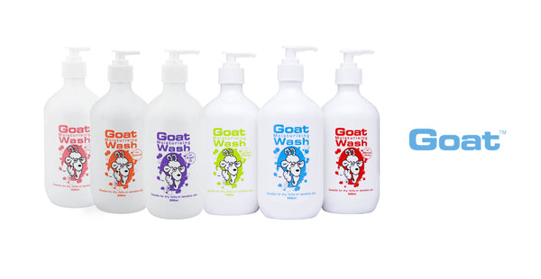 澳洲Goat Wash 檸檬香桃木山羊奶沐浴露 500ml -Goat Moisturising Wash  500ml(Lemon Myrtle)(green)