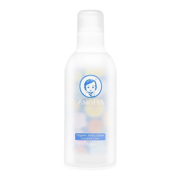 Amofia 有機天然嬰兒低敏保濕乳液 - Organic & Natural baby hypoallergenic lotion sensitive care 120ml