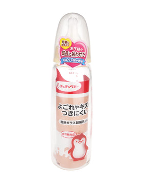 ChuChu玻璃耐熱奶瓶150ml - 5oz  ChuChu Heat Resistance Glass Milk Bottle 150ml - 5oz