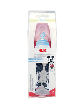 Nuk Premium Choice 米奇 300ml 寬口PP奶瓶 Mickey 300ml PP milk bottle (Red)