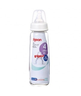 Pigeon 玻璃窄身奶樽240ML - Glass milk bottle 240ml