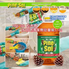 美國製 PINE-SOL 松木香多用途清潔劑勁量裝 5.18L