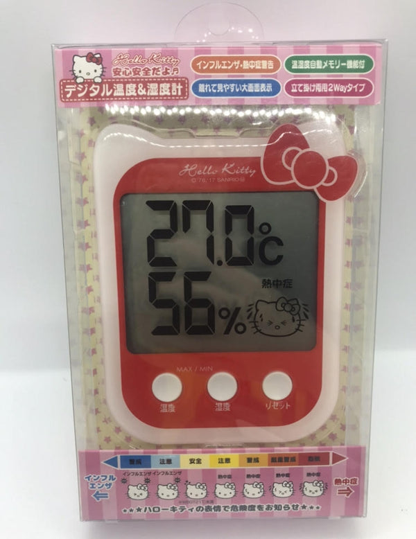 Sanrio Hello Kitty 温度濕度計