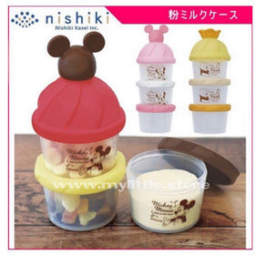 Nishiki Disney三層式奶粉格/食物盒 (米奇/米妮/維尼)